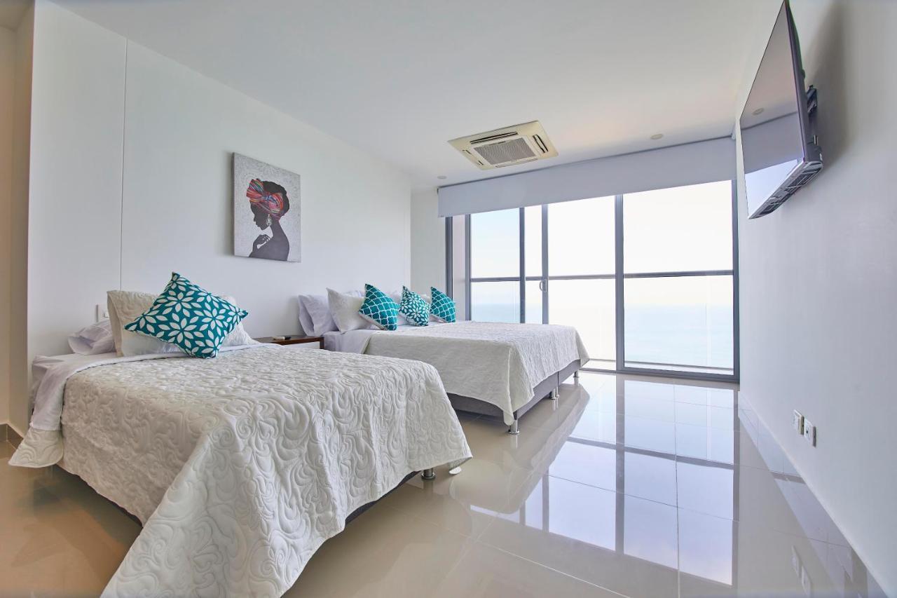 Beachfront Paradise With Outstanding Sunset Views Cartagena Bagian luar foto