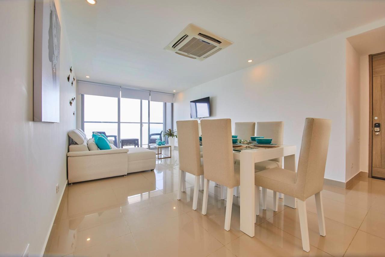 Beachfront Paradise With Outstanding Sunset Views Cartagena Bagian luar foto