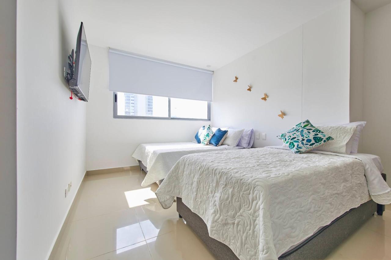 Beachfront Paradise With Outstanding Sunset Views Cartagena Bagian luar foto